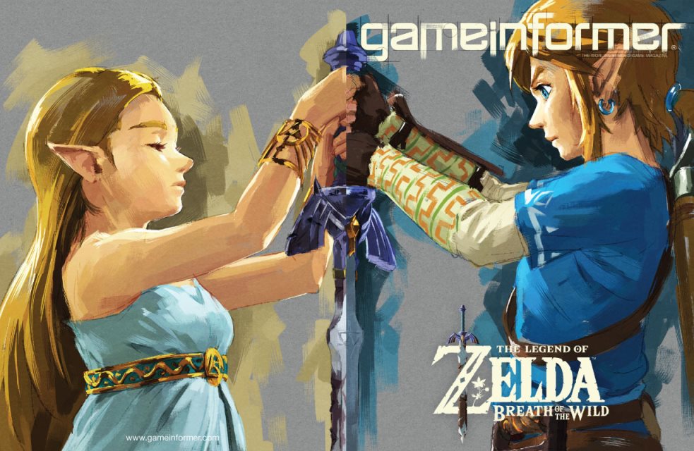 Game Informer Zelda: Breath of the Wild cover