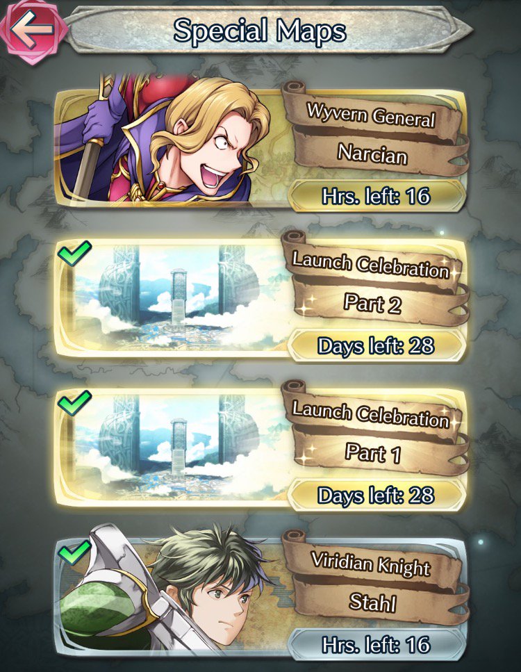 Fire Emblem Heroes 2nd launch celebration map is available. 6 orbs for the taking!