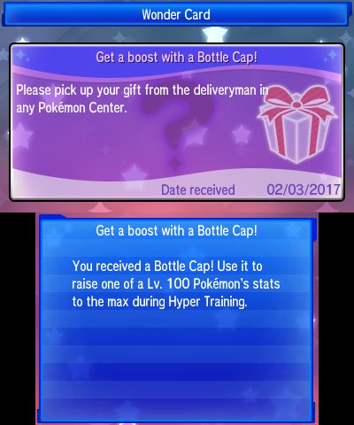 The Bottle Cap event for Sun & Moon has begun at EB Games in Canada