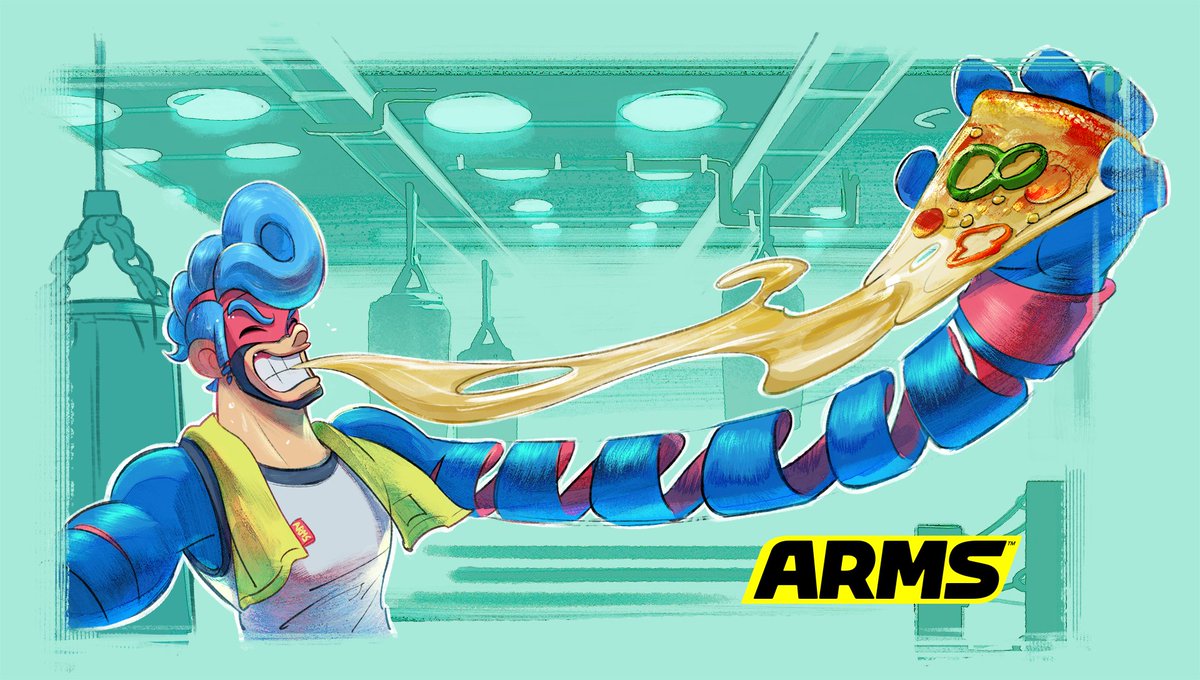 New ARMS artwork from Nintendo