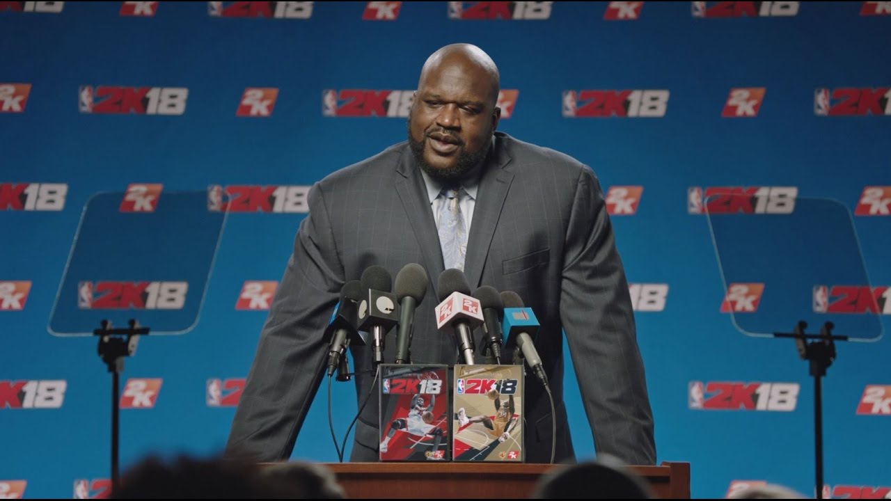 NBA 2K18 Legend Edition announced. Cover features Shaquille O’Neal