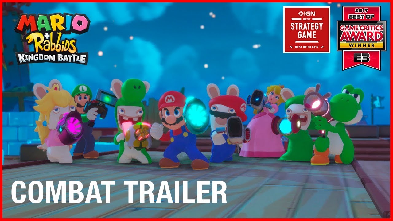 New Mario + Rabbids Kingdom Battle Trailer